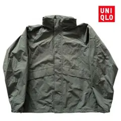 UNIQLO　ユニクロ　ウインドプルーフスタンドブルゾン　カーキ　Lサイズ