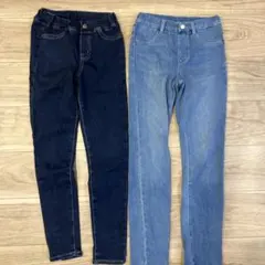 デニムパンツ 140２本セット