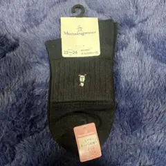 Munsingwear ブラックソックス 22〜24cmのサムネイル