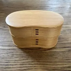 曲げわっぱ　弁当箱２段のサムネイル