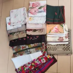 ハンカチセット（Dior, Fendi, Valentinoなど）