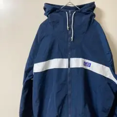 CBロゴ付きナイロンジャケット ネイビー　メンズS位