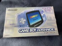 ニンテンドー ゲームボーイアドバンス ミルキーブルー GBA 箱付き 本体