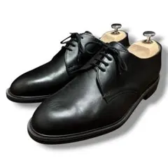 BALLY バリー プレーントゥ レザーシューズ 外羽根 ブラック メンズ 42のサムネイル