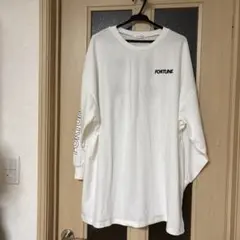 FORTUNE 長袖Tシャツ ホワイト