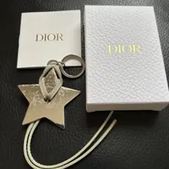 【新品未使用】DIOR キーリング チャーム スター ノベルティ キーホルダー.