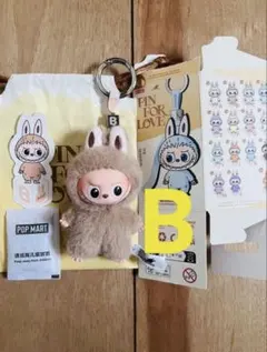 LABUBU PIN FOR LOVE 【B】イニシャルマスコットラブブ★正規品