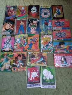 カードダス / PPカード 等 まとめ 22枚 ポケモン、ロックマン