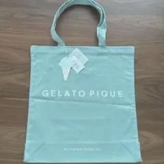 GELATO PIQUE グリーントートバッグ