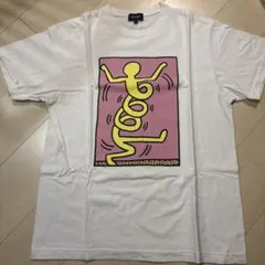 BEAMS Keith Haring コラボ Tシャツ ホワイト Lのサムネイル