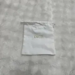 Dior ホワイト 巾着袋 ポーチ