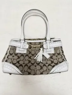Coach ロゴ柄 ハンドバッグ