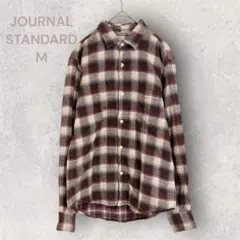 ジャーナルスタンダード　チェックシャツ　カジュアル　ベーシック　着回し