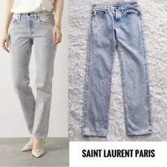 SAINT LAURENT サンローラン デニムパンツ ウォッシュ加工 スリムのサムネイル