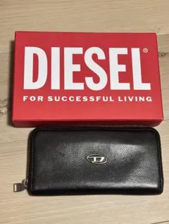 ［人気即購入OK］DIESEL本革長財布　箱あり