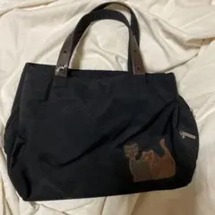 猫柄ナイロントートバッグ