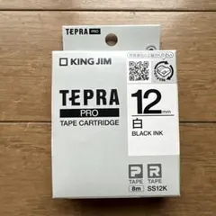 KING JIM TEPRA PRO テープカートリッジ SS12K 12mmのサムネイル