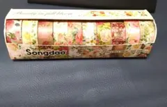 薔薇 マスキングテープ 10巻セット 花柄のサムネイル