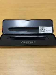 OMEGA オメガ ブラックボールペン マット調 黒 ノベルティ 非売品 箱