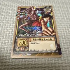旧ワンピースカード ルフィ ブラザー魂 TD 旧裏 デービーバック