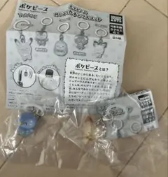 ポケモン★ ポケピース　めじるしアクセサリー　ガチャ　ピカチュウ　ポッチャマ