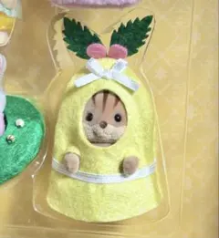 赤ちゃんハッピークリスマスセット クリスマス【くるみリスの赤ちゃんとベル衣装】