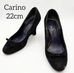 carino カリーノ スエード ウェッジソール パンプス 【C】 22のサムネイル