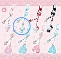 ハローキティ シークレットキーホルダー　ミニチュアキルトシリーズ第2弾　ブルーのサムネイル