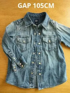 GAP デニムシャツ ライトブルー