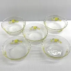 レア♡ PYREX パイレックスの昭和レトロなフラワー柄4点セット 昭和のPYREX 。 。 。 岩城硝子made in Japan のPYREX 色々入りました