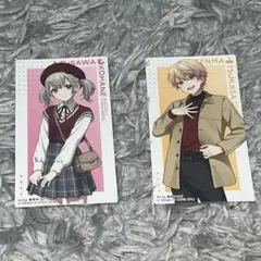 【スシロー×プロセカ】ステッカー　小豆沢こはね　天馬司