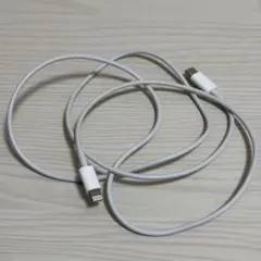 Apple純正 type-C Lightning ケーブル 1m 白 ホワイト