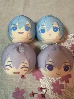 アイナナ　ID7 キャラクター おまんじゅう にぎにぎマスコット 4つセット