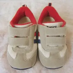 アシックス スクスク アイダホベビー　ベージュ　13.5㎝　ok2604B