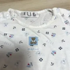 ベビー♡ELLE PARIS スナップ付きTシャツ 80