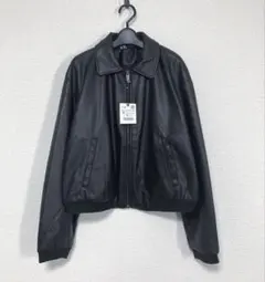 フェイクレザージャケット レザージャケット