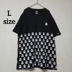 ユニクロ☆スターウォーズ UT ストームトルーパー Tシャツ Lサイズ 黒