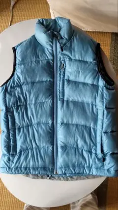 L.L.Bean ダウンベスト ライトブルー