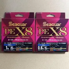 シーガー PE X8 0.8号 1号 200ｍ 2個セット No945のサムネイル