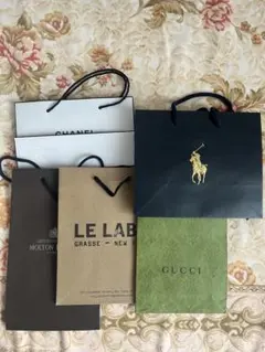 ブランド 紙袋 まとめ売り 5枚