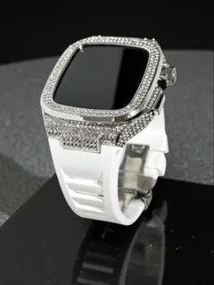 csh0★アップルウォッチ ラバーベルト ケース　Apple Watchバンド