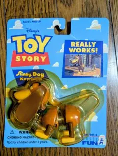 当時物　Toy Story Slinky Dog Keychain 新品 当時物 Toy Story Slinky Dog Keychain 新品 - メルカリ
