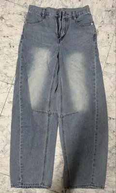 バレルレッグジーンズ ウエスト61cm