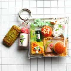 Cafe風ガチャ詰めポーチ