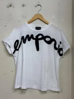 emporio armani ロゴtシャツ　白　Sのサムネイル