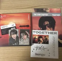 TXT afterglow ボムギュ 特典トレカ ラキドロ付き