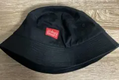 黒 バケットハット フリーサイズ