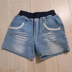 デニムショートパンツ　150