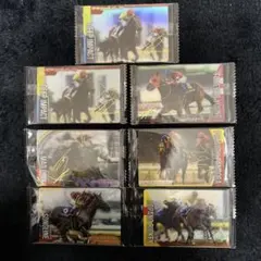 サラブレッドホースコレクション第3弾 金箔サイン入り7枚セット