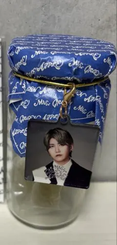 Mrs. GREEN APPLE 若井滉斗 ガラス瓶 顔チャーム